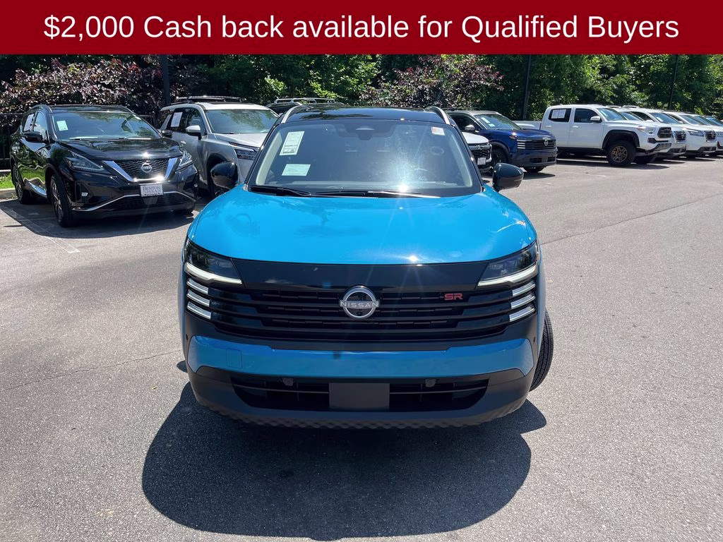 2026 Arctic Ice Blue/Black Nissan Kicks SR AWD SUV