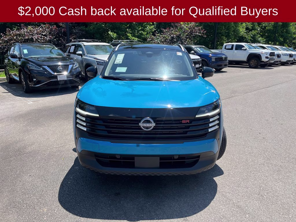 2026 Arctic Ice Blue/Black Nissan Kicks SR AWD SUV