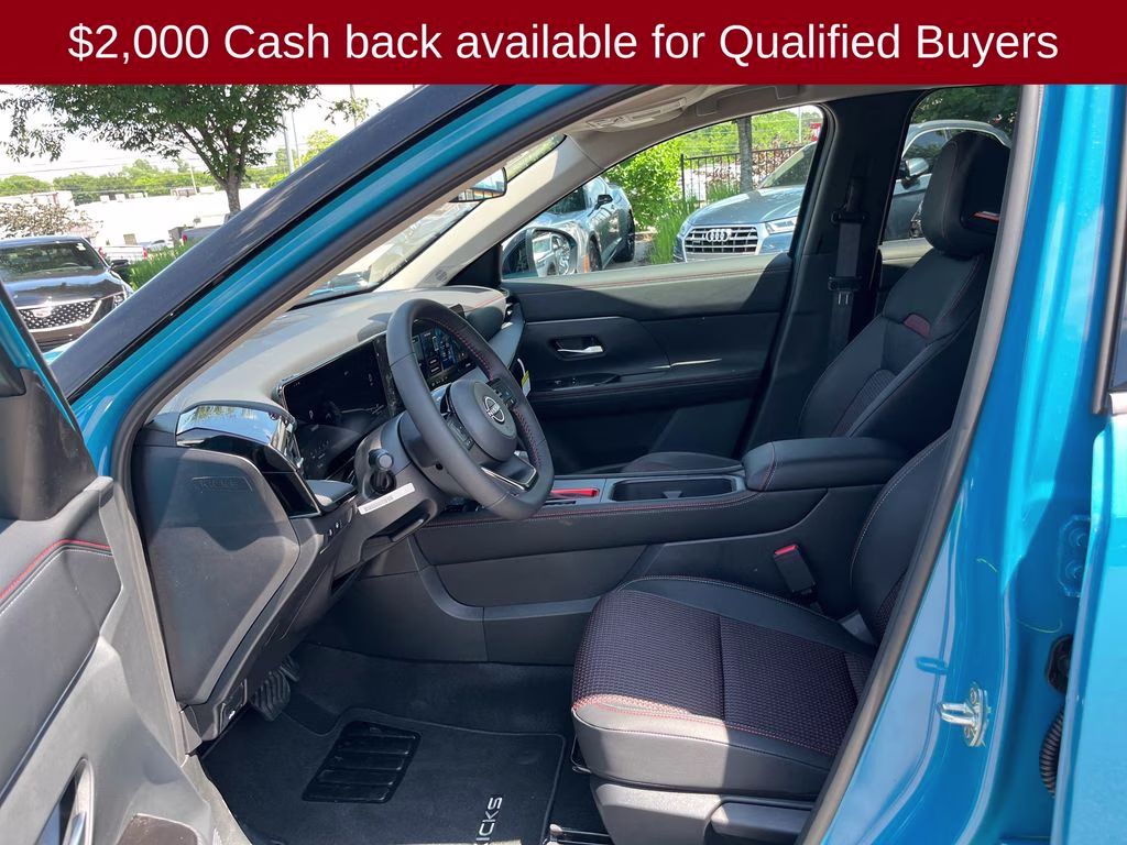 2026 Arctic Ice Blue/Black Nissan Kicks SR AWD SUV