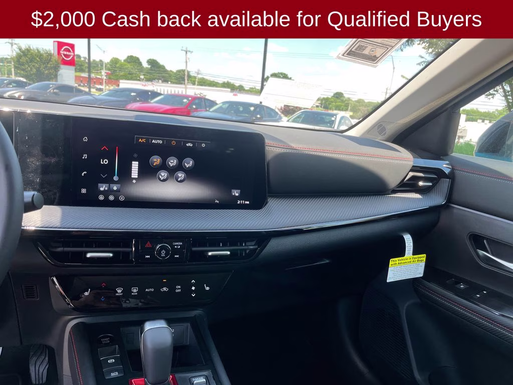 2026 Arctic Ice Blue/Black Nissan Kicks SR AWD SUV