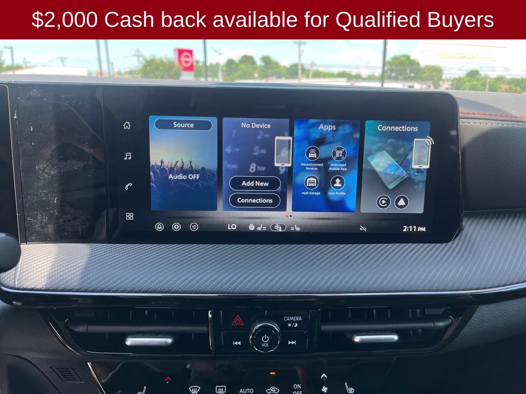 2026 Arctic Ice Blue/Black Nissan Kicks SR AWD SUV