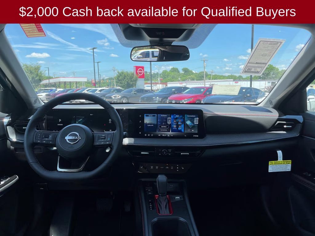 2026 Arctic Ice Blue/Black Nissan Kicks SR AWD SUV