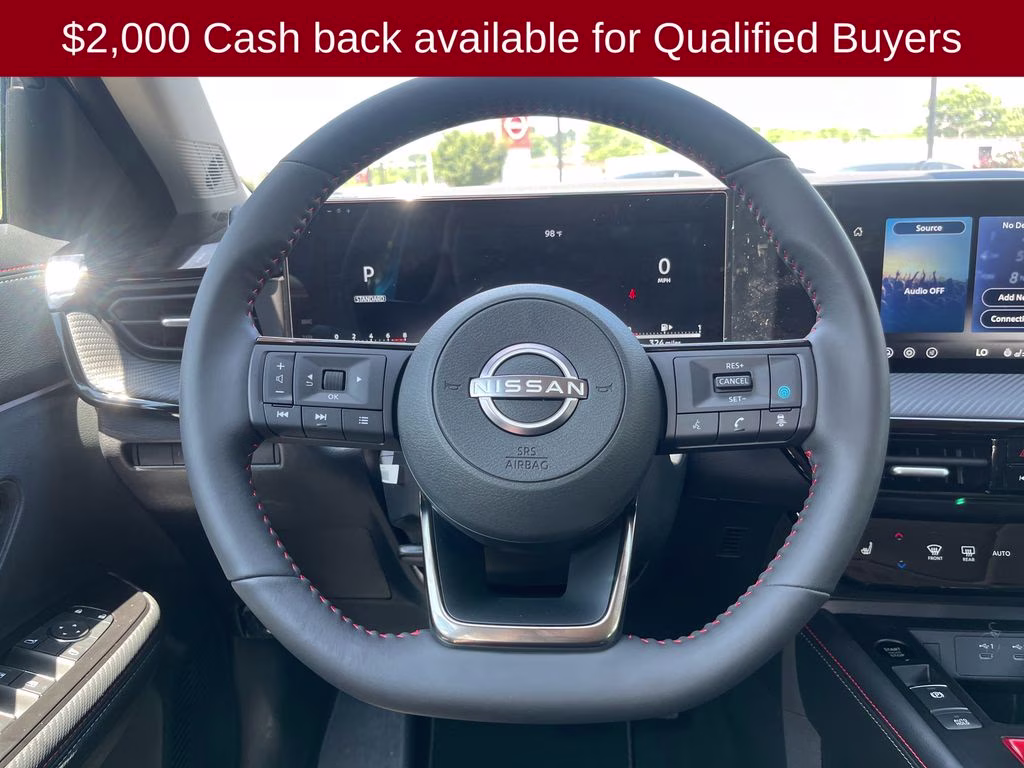2026 Arctic Ice Blue/Black Nissan Kicks SR AWD SUV