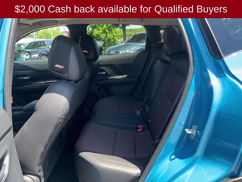 2026 Arctic Ice Blue/Black Nissan Kicks SR AWD SUV