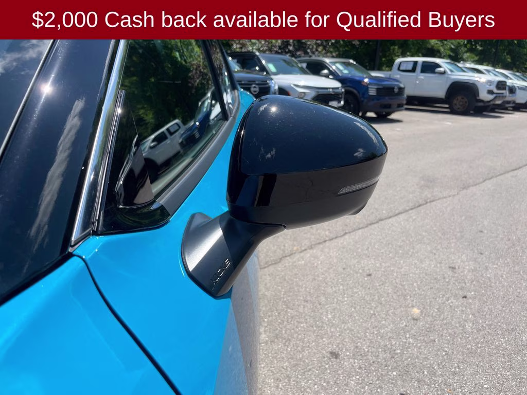 2026 Arctic Ice Blue/Black Nissan Kicks SR AWD SUV