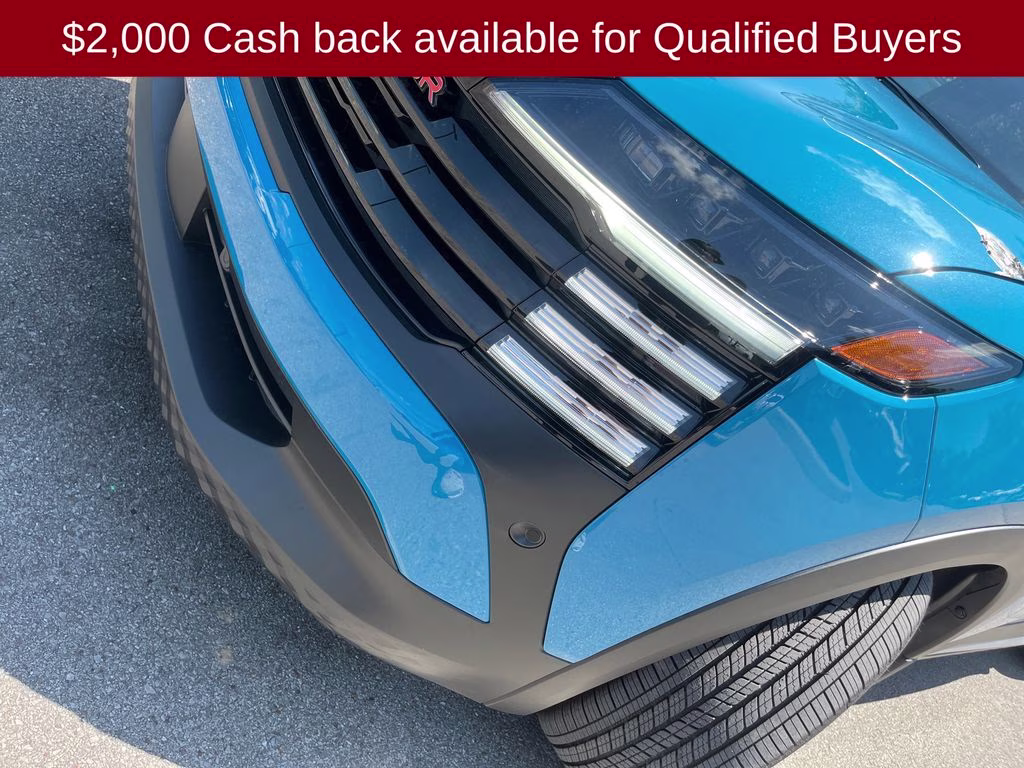 2026 Arctic Ice Blue/Black Nissan Kicks SR AWD SUV