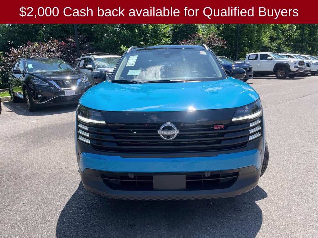2026 Arctic Ice Blue/Black Nissan Kicks SR AWD SUV