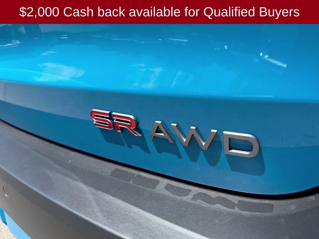 2026 Arctic Ice Blue/Black Nissan Kicks SR AWD SUV