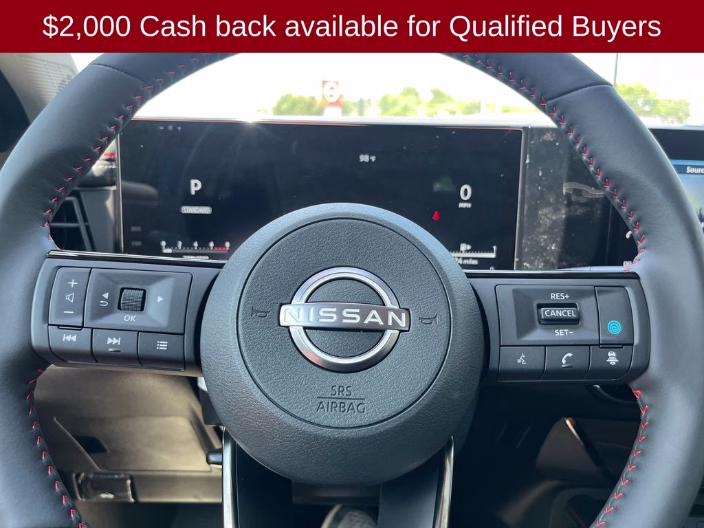 2026 Arctic Ice Blue/Black Nissan Kicks SR AWD SUV