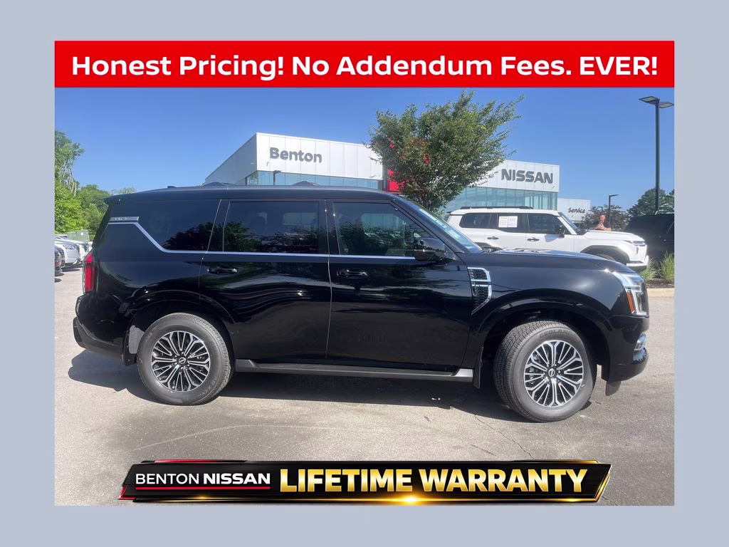 2026 Super Black Nissan Armada Platinum 4X4 SUV