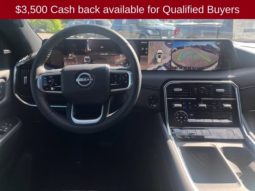 2026 Super Black Nissan Armada Platinum 4X4 SUV