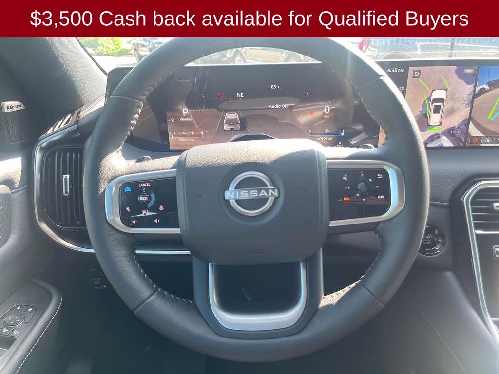 2026 Super Black Nissan Armada Platinum 4X4 SUV