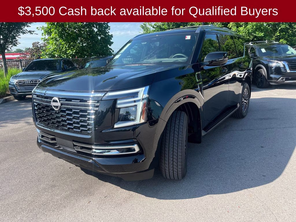 2026 Super Black Nissan Armada Platinum 4X4 SUV