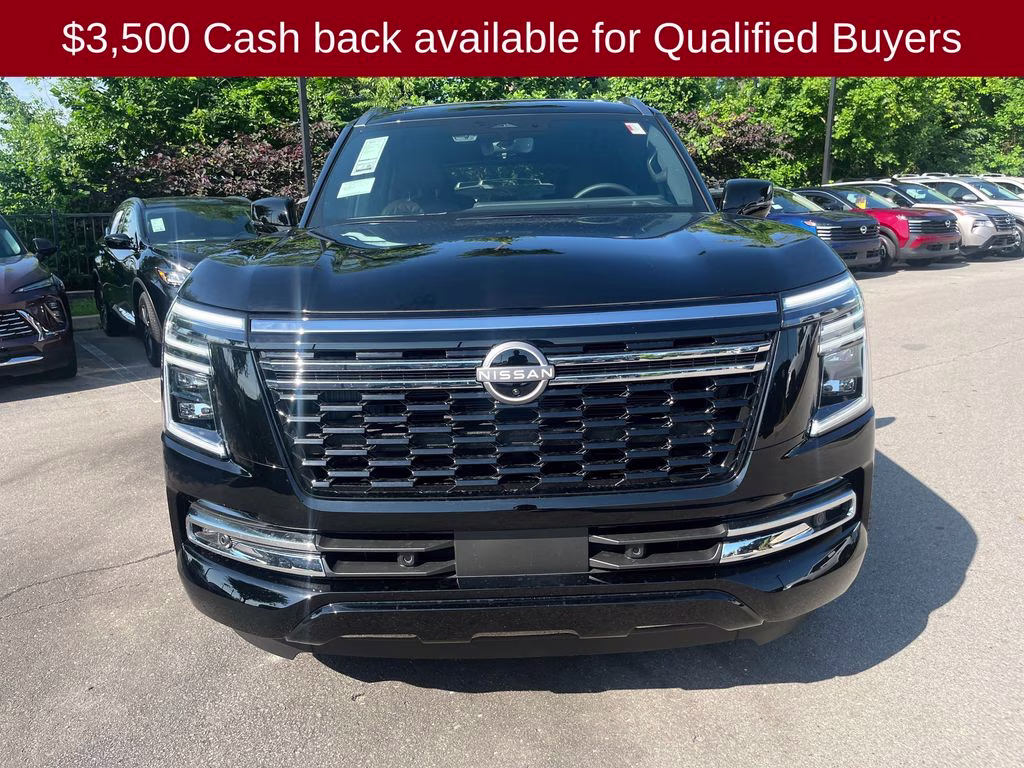 2026 Super Black Nissan Armada Platinum 4X4 SUV