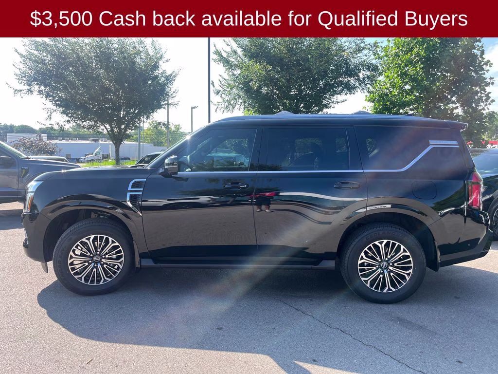2026 Super Black Nissan Armada Platinum 4X4 SUV