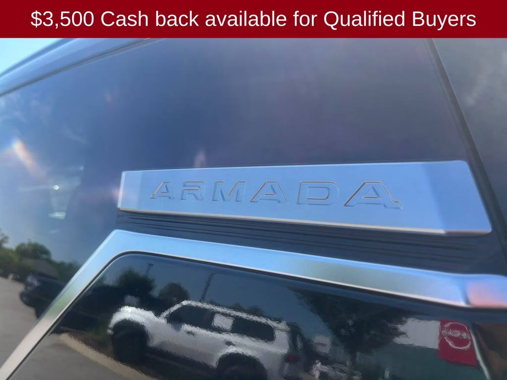 2026 Super Black Nissan Armada Platinum 4X4 SUV
