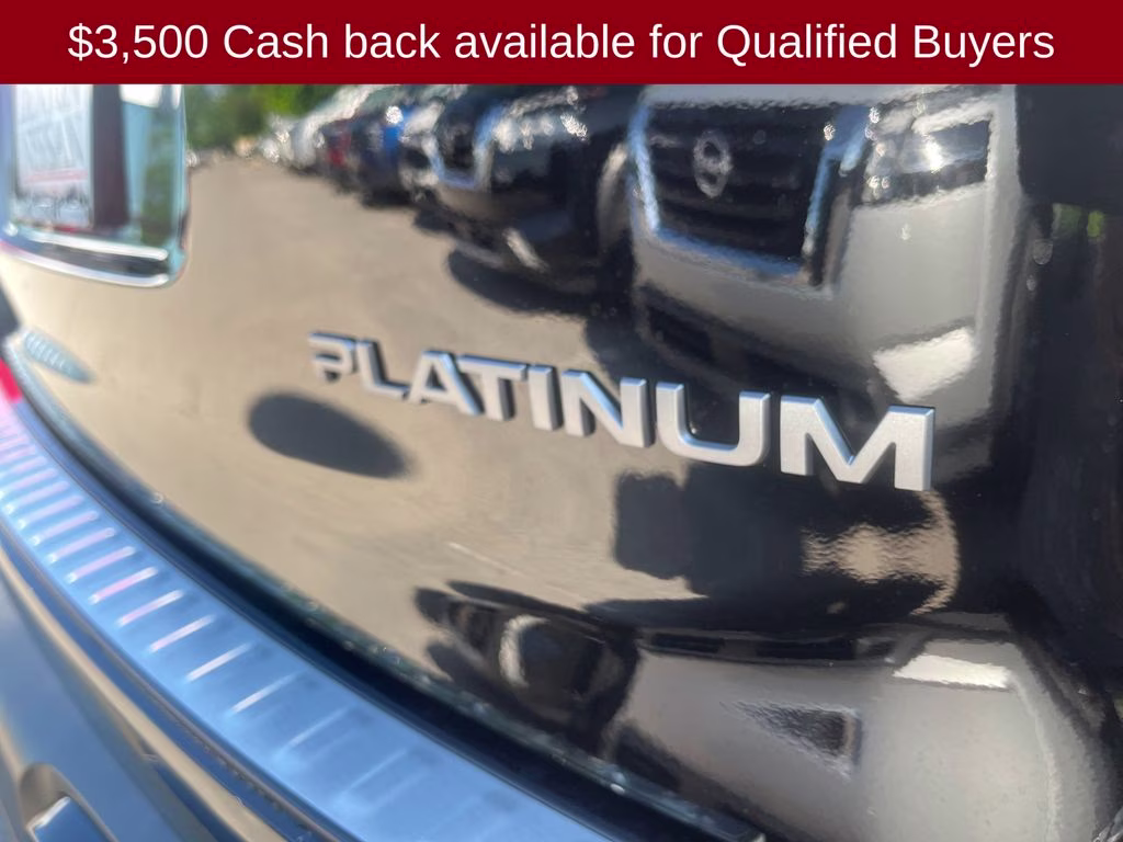 2026 Super Black Nissan Armada Platinum 4X4 SUV