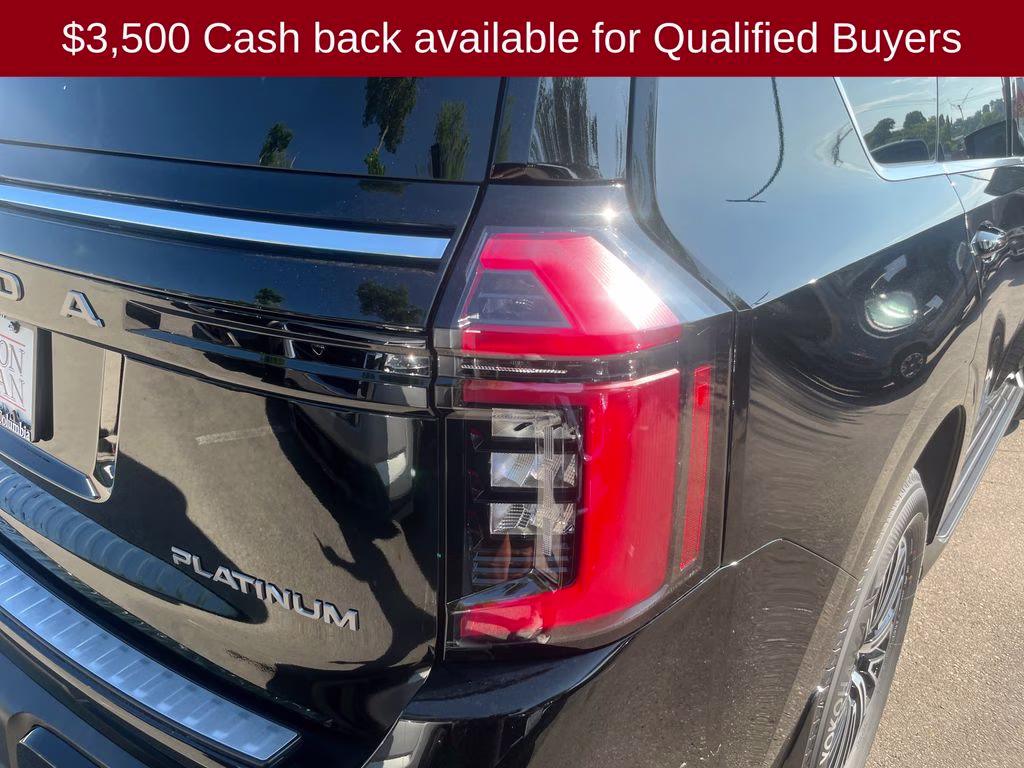 2026 Super Black Nissan Armada Platinum 4X4 SUV