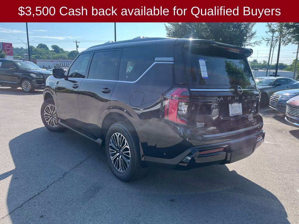 2026 Super Black Nissan Armada Platinum 4X4 SUV