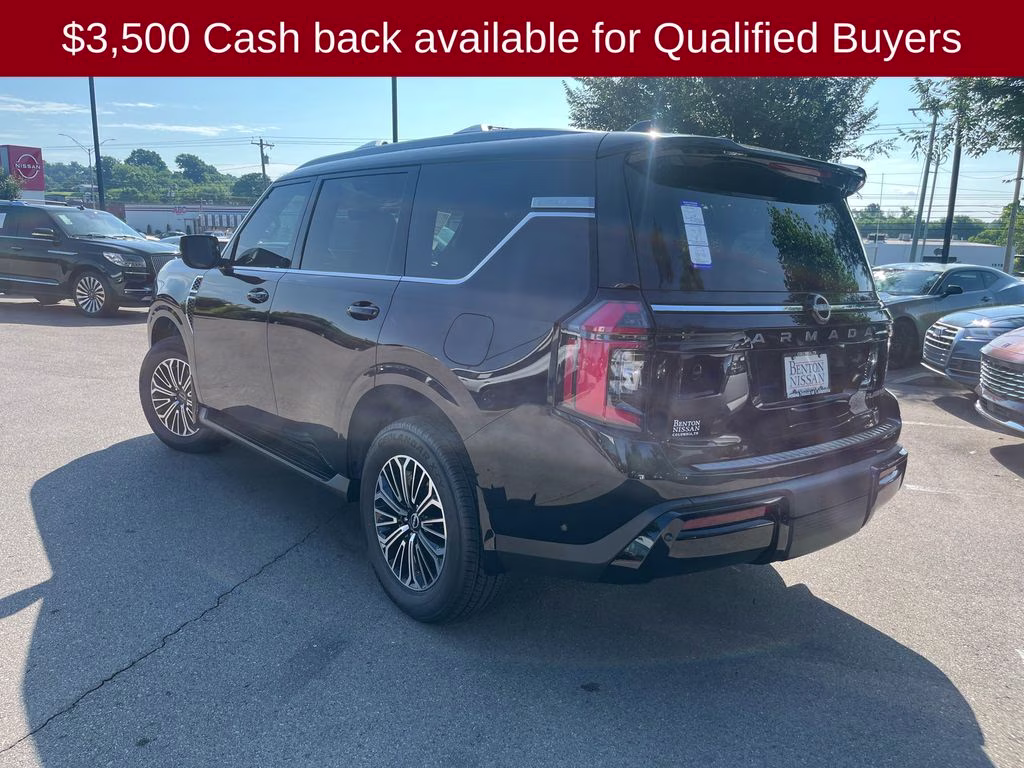 2026 Super Black Nissan Armada Platinum 4X4 SUV