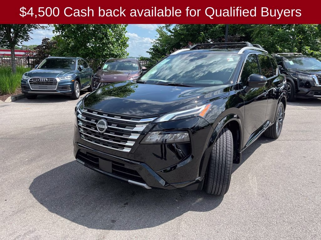 2026 Super Black Nissan Rogue Platinum AWD SUV