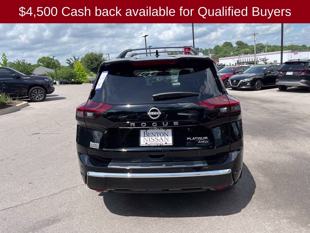 2026 Super Black Nissan Rogue Platinum AWD SUV