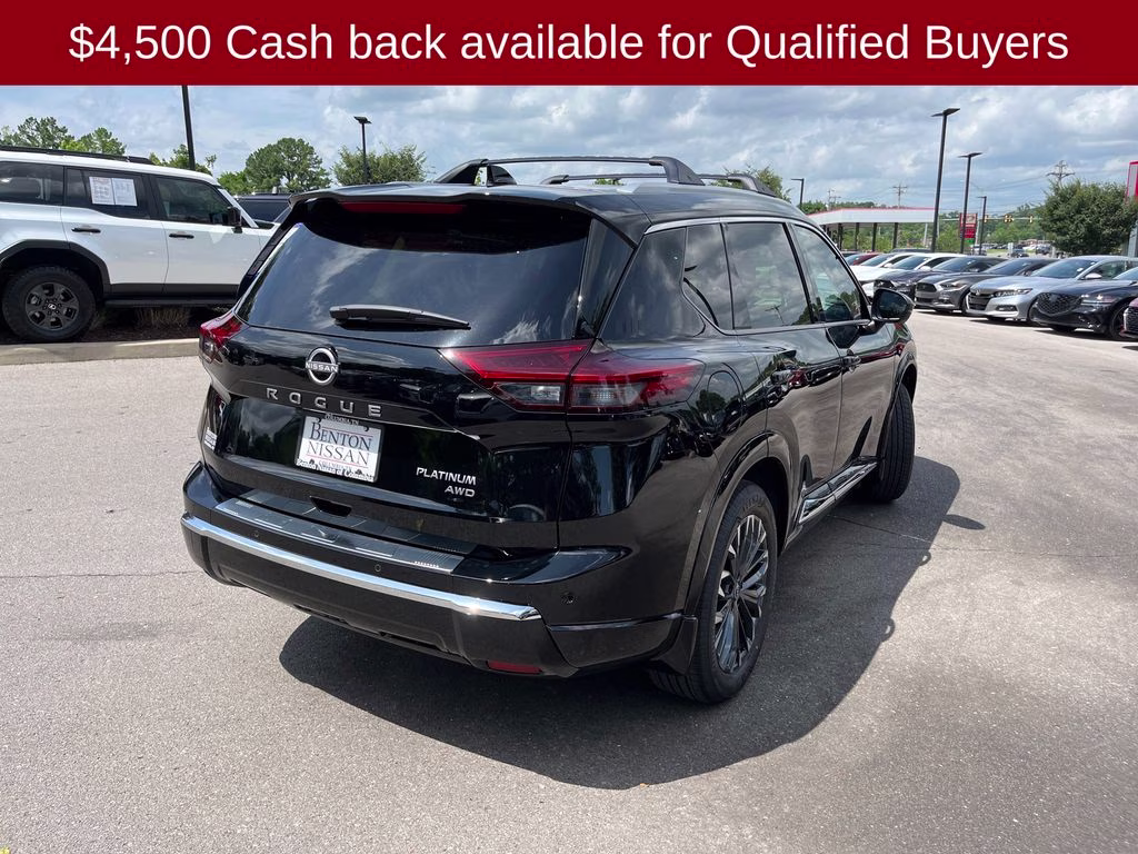 2026 Super Black Nissan Rogue Platinum AWD SUV
