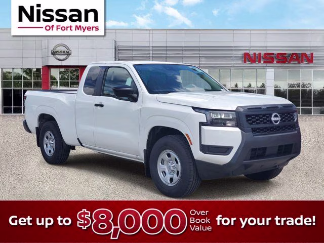 2026 Glacier White Nissan Frontier S RWD Truck