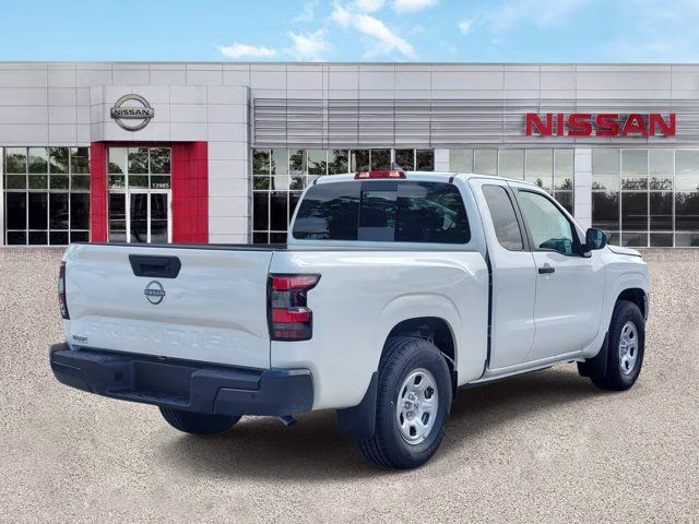 2026 Glacier White Nissan Frontier S RWD Truck