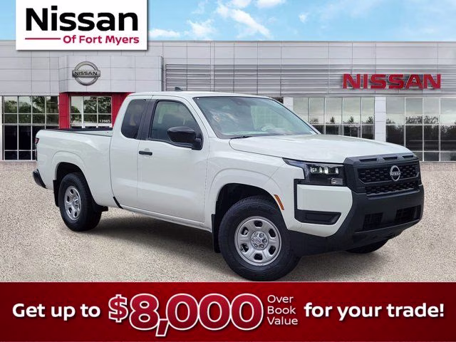 2026 Glacier White Nissan Frontier S RWD Truck