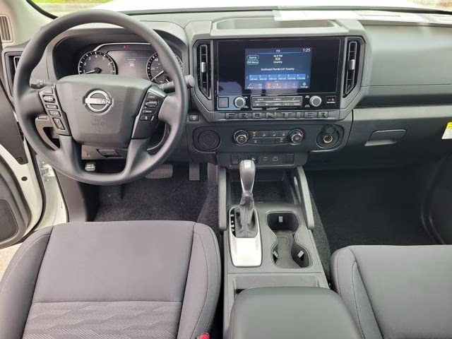 2026 Glacier White Nissan Frontier S RWD Truck