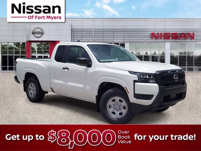 2026 Glacier White Nissan Frontier S RWD Truck