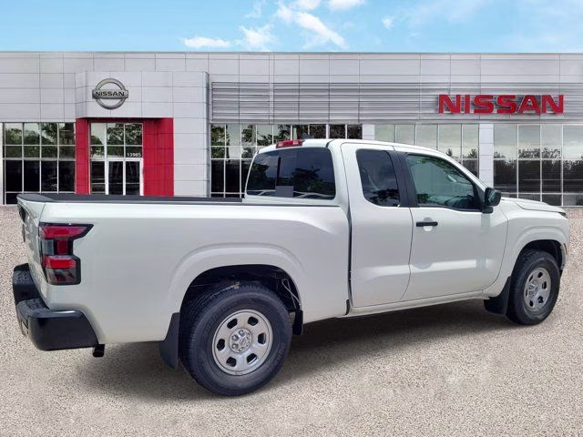 2026 Glacier White Nissan Frontier S RWD Truck
