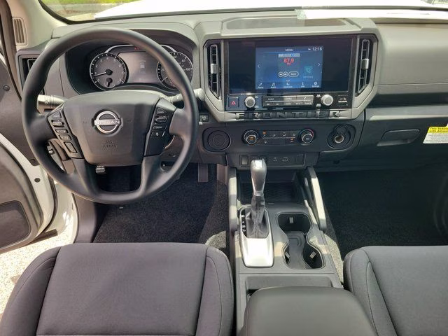 2026 Glacier White Nissan Frontier S RWD Truck