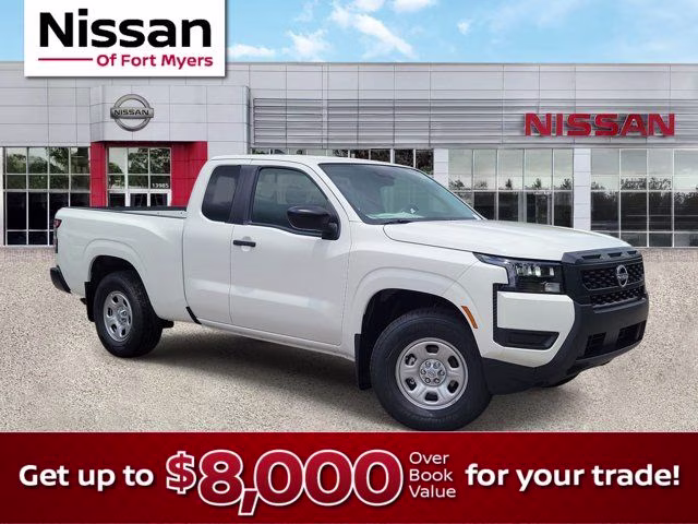 2026 Glacier White Nissan Frontier S RWD Truck