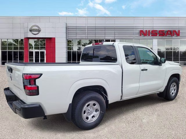 2026 Glacier White Nissan Frontier S RWD Truck