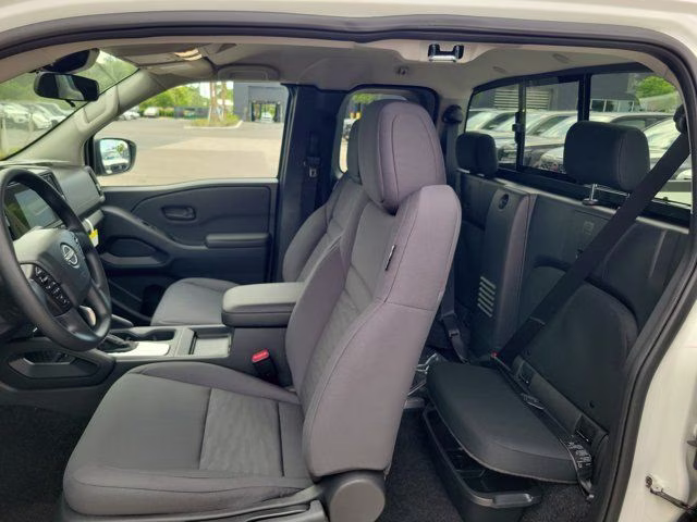 2026 Glacier White Nissan Frontier S RWD Truck