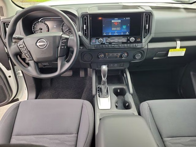 2026 Glacier White Nissan Frontier S RWD Truck