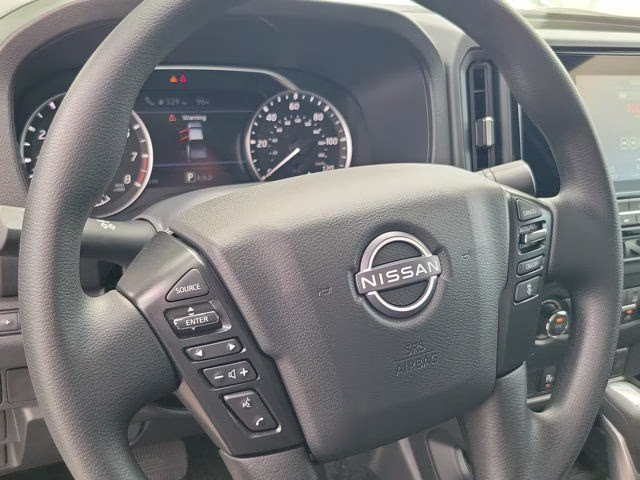 2026 Glacier White Nissan Frontier S RWD Truck