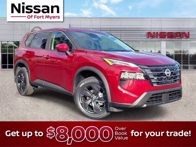 2026 Scarlet Ember Tintcoat Nissan Rogue SV FWD SUV