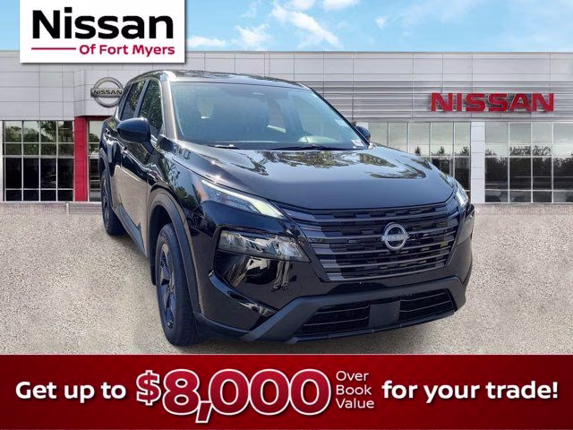 2026 Super Black Nissan Rogue SV FWD SUV