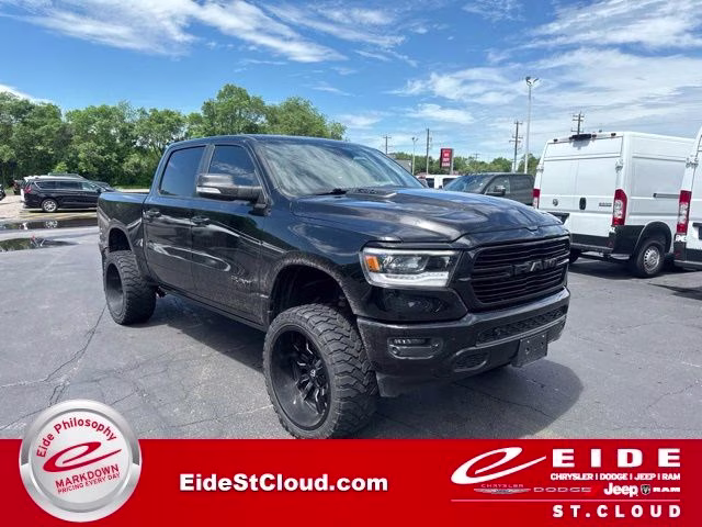 2019 Diamond Black Crystal Pearlcoat Ram 1500 Rebel 4X4 Truck
