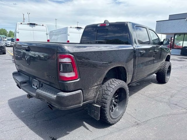 2019 Diamond Black Crystal Pearlcoat Ram 1500 Rebel 4X4 Truck