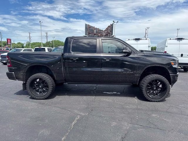 2019 Diamond Black Crystal Pearlcoat Ram 1500 Rebel 4X4 Truck