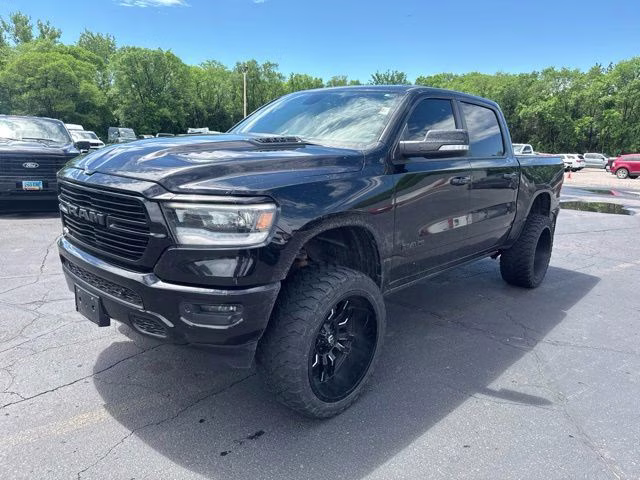 2019 Diamond Black Crystal Pearlcoat Ram 1500 Rebel 4X4 Truck