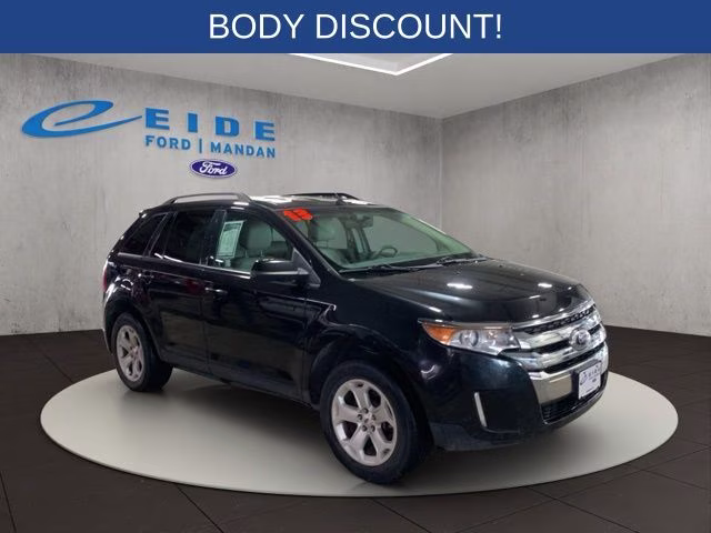 2013 Tuxedo Black Metallic Ford Edge SEL AWD SUV