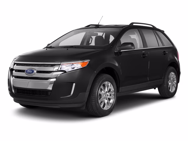 2013 Black Ford Edge SEL AWD SUV