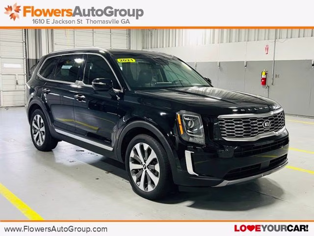 2021 Ebony Black Kia Telluride S SUV