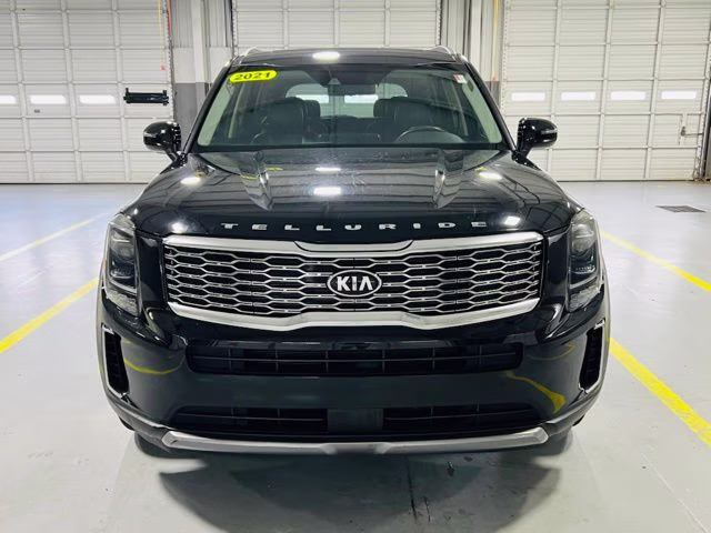 2021 Ebony Black Kia Telluride S AWD SUV