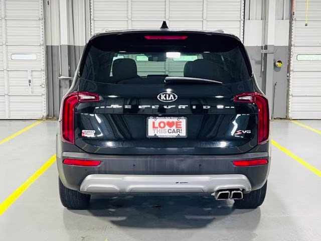 2021 Ebony Black Kia Telluride S AWD SUV